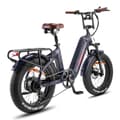 Miniatyrbild 4 av 11: Fafrees F20 Master City Elcykel, 22,5 Ah Samsung batteri, 500W motor, dubbla stötdämpare, kolfiberram, 20"*4,0" däck, SHIMANO 7 Speed.