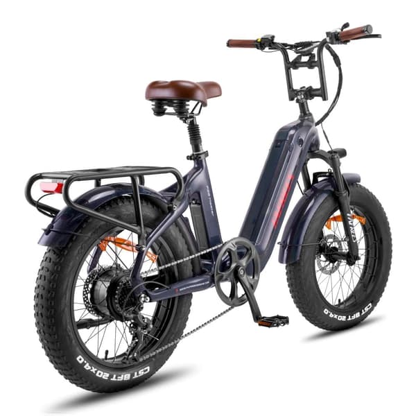 Fafrees F20 Master City Elcykel, 22,5 Ah Samsung batteri, 500W motor, dubbla stötdämpare, kolfiberram, 20"*4,0" däck, SHIMANO 7 Speed.