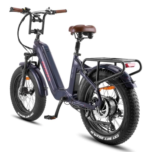 Fafrees F20 Master City Elcykel, 22,5 Ah Samsung batteri, 500W motor, dubbla stötdämpare, kolfiberram, 20"*4,0" däck, SHIMANO 7 Speed.