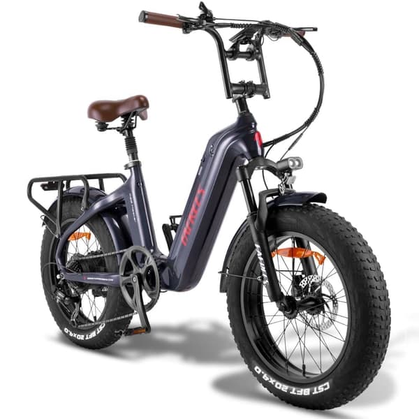 Fafrees F20 Master City Elcykel, 22,5 Ah Samsung batteri, 500W motor, dubbla stötdämpare, kolfiberram, 20"*4,0" däck, SHIMANO 7 Speed.