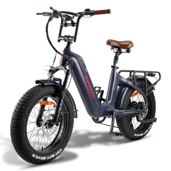Fafrees F20 Master City Elcykel, 22,5 Ah Samsung batteri, 500W motor, dubbla stötdämpare, kolfiberram, 20"*4,0" däck, SHIMANO 7 Speed.