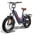 Miniatyrbild 1 av 11: Fafrees F20 Master City Elcykel, 22,5 Ah Samsung batteri, 500W motor, dubbla stötdämpare, kolfiberram, 20"*4,0" däck, SHIMANO 7 Speed.