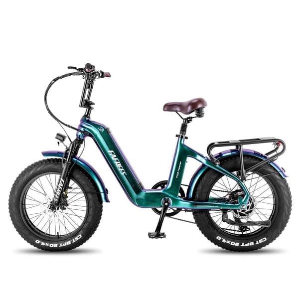 Fafrees F20 Master City Elcykel, 22,5 Ah Samsung batteri, 500W motor, dubbla stötdämpare, kolfiberram, 20"*4,0" däck, SHIMANO 7 Speed.