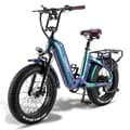 Miniatyrbild 1 av 11: Fafrees F20 Master City Elcykel, 22,5 Ah Samsung batteri, 500W motor, dubbla stötdämpare, kolfiberram, 20"*4,0" däck, SHIMANO 7 Speed.