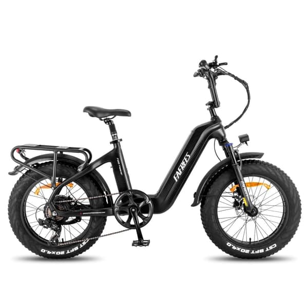 Fafrees F20 Master City Elcykel, 22,5 Ah Samsung batteri, 500W motor, dubbla stötdämpare, kolfiberram, 20"*4,0" däck, SHIMANO 7 Speed.