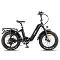 Miniatyrbild 3 av 10: Fafrees F20 Master City Elcykel, 22,5 Ah Samsung batteri, 500W motor, dubbla stötdämpare, kolfiberram, 20"*4,0" däck, SHIMANO 7 Speed.