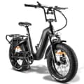 Miniatyrbild 2 av 10: Fafrees F20 Master City Elcykel, 22,5 Ah Samsung batteri, 500W motor, dubbla stötdämpare, kolfiberram, 20"*4,0" däck, SHIMANO 7 Speed.