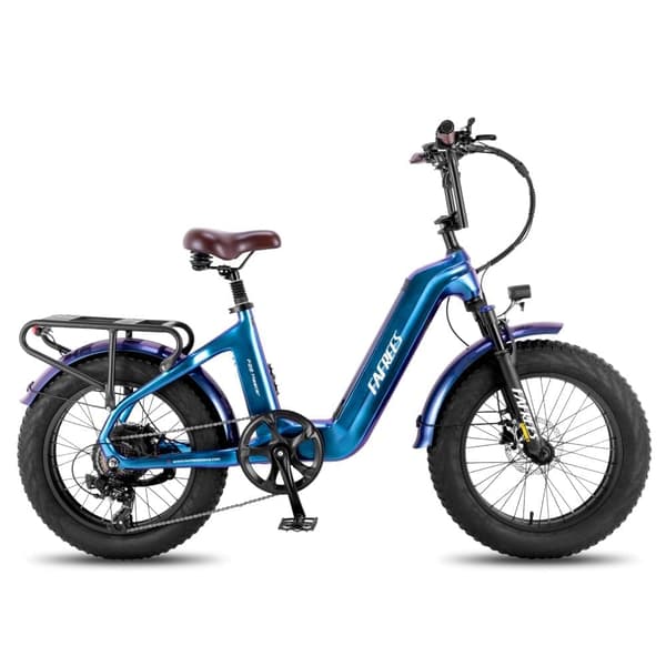 Fafrees F20 Master City Elcykel, 22,5 Ah Samsung batteri, 500W motor, dubbla stötdämpare, kolfiberram, 20"*4,0" däck, SHIMANO 7 Speed.