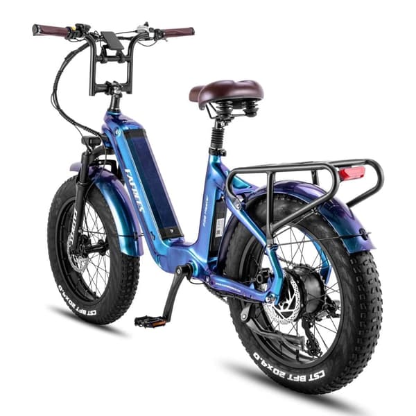 Fafrees F20 Master City Elcykel, 22,5 Ah Samsung batteri, 500W motor, dubbla stötdämpare, kolfiberram, 20"*4,0" däck, SHIMANO 7 Speed.
