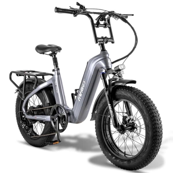 Fafrees F20 Master City Elcykel, 22,5 Ah Samsung batteri, 500W motor, dubbla stötdämpare, kolfiberram, 20"*4,0" däck, SHIMANO 7 Speed.