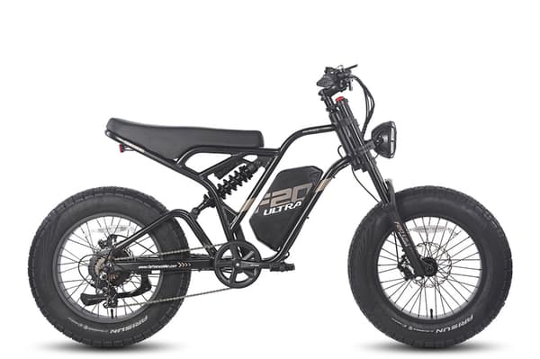 Fafrees F20 Ultra Adult Electric Bike, 750W moottori, 25Ah akku, 20*5.0 Fat Renkaat, SHIMANO 7 Speed.