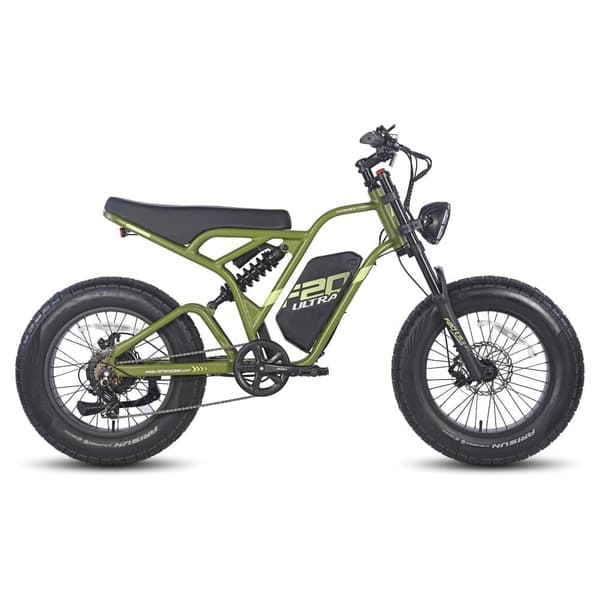Fafrees F20 Ultra Adult Electric Bike, 750W moottori, 25Ah akku, 20*5.0 Fat Renkaat, SHIMANO 7 Speed.