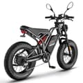Pikkukuva 3 / 11: Fafrees F20 Ultra Adult Off-Road sähköpyörä, 750W moottori, 25Ah akku, 20*5.0 leveä rengas, SHIMANO 7 vaihdetta, hydraulijarru