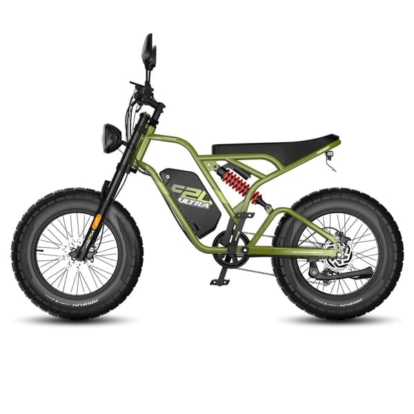 Fafrees F20 Ultra Adult Off-Road sähköpyörä, 750W moottori, 25Ah akku, 20*5.0 leveä rengas, SHIMANO 7 vaihdetta, hydraulijarru