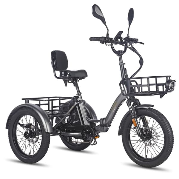Fafrees F20 Mate elektrisk last trehjulet cykel, 750W motor, 23,45AH batteri, hydraulisk bremse, 20''*3,0'' dæk