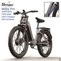 Miniatyrbild 1 av 11: Shengmilo MX06 Pro Mountain E-bike Peak Engine 2000W Motor 48V 17.5AH Batteri för vuxen Power Fat Bike Electric 26 "E-bike