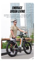 Miniatyrbild 9 av 11: Shengmilo MX06 Pro Mountain E-bike Peak Engine 48V 17.5AH Batteri 2000W Motor för vuxen Power Fat Bike Electric 26 "E-bike