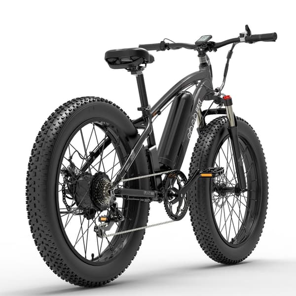 GOGOBEST GF600 26" elektrisk mountainbike, 1000W motor, 13AH batteri, SHIMANO 7, 26*4.0 Fat däck.