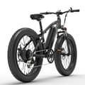 Miniatyrbild 3 av 11: GOGOBEST GF600 26" elektrisk mountainbike, 1000W motor, 13AH batteri, SHIMANO 7, 26*4.0 Fat däck.