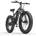 Miniatyrbild 2 av 11: GOGOBEST GF600 26" elektrisk mountainbike, 1000W motor, 13AH batteri, SHIMANO 7, 26*4.0 Fat däck.