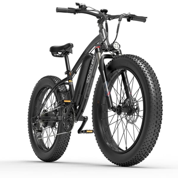 GOGOBEST GF600 26" elektrisk mountainbike, 1000W motor, 13AH batteri, SHIMANO 7, 26*4.0 Fat däck.