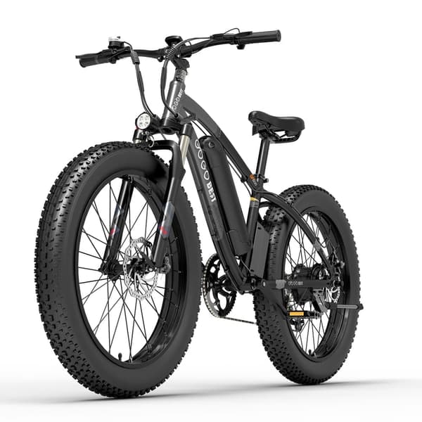 GOGOBEST GF600 26" elektrisk mountainbike, 1000W motor, 13AH batteri, SHIMANO 7, 26*4.0 Fat däck.