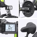Miniatyrbild 6 av 8: GOGOBEST GF700 elektrisk mountainbike för vuxna, 500W*2 motorer, 18,2Ah batteri, 26*4,0 däck, 21 hastigheter.