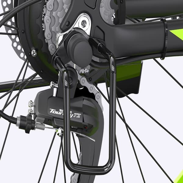 GOGOBEST GF700 elektrisk mountainbike för vuxna, 500W*2 motorer, 18,2Ah batteri, 26*4,0 däck, 21 hastigheter.