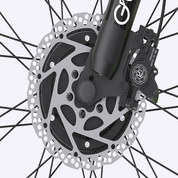 GOGOBEST GF700 elektrisk mountainbike för vuxna, 500W*2 motorer, 18,2Ah batteri, 26*4,0 däck, 21 hastigheter.