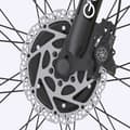 Miniatyrbild 8 av 8: GOGOBEST GF700 elektrisk mountainbike för vuxna, 500W*2 motorer, 18,2Ah batteri, 26*4,0 däck, 21 hastigheter.
