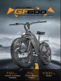 Miniatyrbild 5 av 11: GOGOBEST GF600 Plus 26'' elcykel, 1000W motor, 20Ah batteri, 45 km/h, 7 växlar