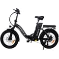 Miniatyrbild 2 av 11: AVAKA BZ20 Plus hopfällbar elcykel, 500W motor, 18,2AH batteri, 100 km räckvidd (PAS), Shimano 7-växlad, stadselcykel
