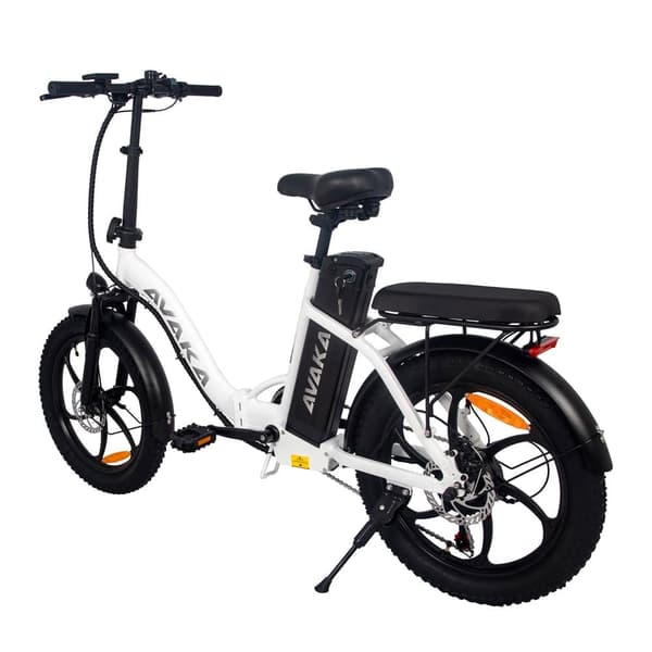 AVAKA BZ20 Plus hopfällbar elcykel, 500W motor, 18,2AH batteri, 100 km räckvidd (PAS), Shimano 7-växlad, stadselcykel