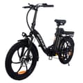 Miniatyrbild 1 av 11: AVAKA BZ20 Plus hopfällbar elcykel, 500W motor, 18,2AH batteri, 100 km räckvidd (PAS), Shimano 7-växlad, stadselcykel