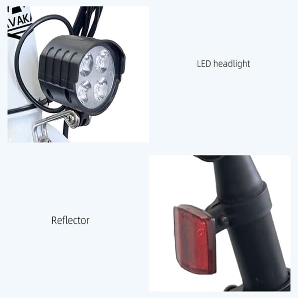 AVAKA R1 City Elcykel, 250W Motor, 7,8AH Batteri, Shimano 7-växlad