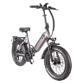 Miniatyrbild 3 av 7: Lamtier 57A hopfällbar elcykel | 48V 13A batteri | 250W BAFANG-motor | 25 km/h topphastighet | Hydrauliska skivbromsar