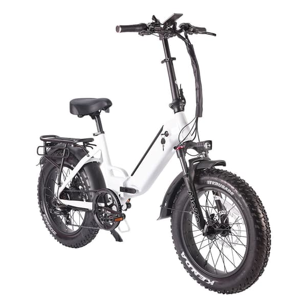 Lamtier 57A hopfällbar elcykel | 48V 13A batteri | 250W BAFANG-motor | 25 km/h topphastighet | Hydrauliska skivbromsar
