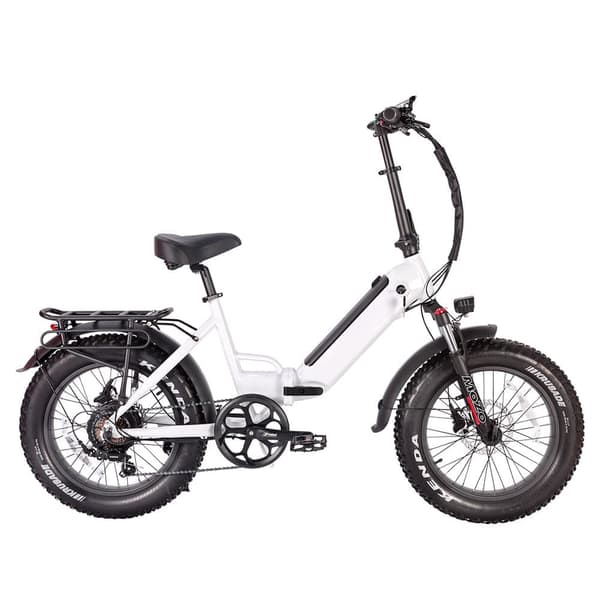 Lamtier 57A hopfällbar elcykel | 48V 13A batteri | 250W BAFANG-motor | 25 km/h topphastighet | Hydrauliska skivbromsar