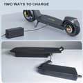 Miniatyrbild 6 av 10: JOYOR C10E elscooter, 500W motor, 10,4AH batteri, 20km/h, 10" däck, ram i magnesiumlegering.