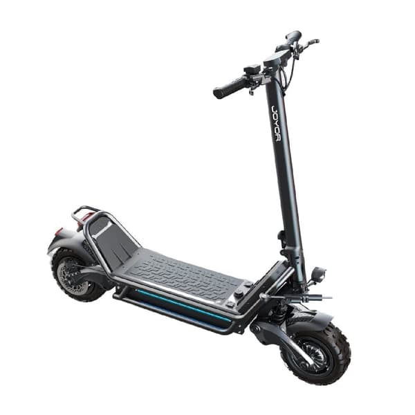 JOYOR E6-S elskoter, 2*1600 motorer, 60V31.5AH batteri, 11 tums däck och NFC upplåsning.