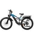 Miniatyrbillede 2 af 11: PULUMA PE86 elcykel 500W, 48V20AH batteri, rækkevidde på 70-150 km, 26"*3.0 terrængående dæk, Shimano 7-trins, momentsensorer, LCD-skærm