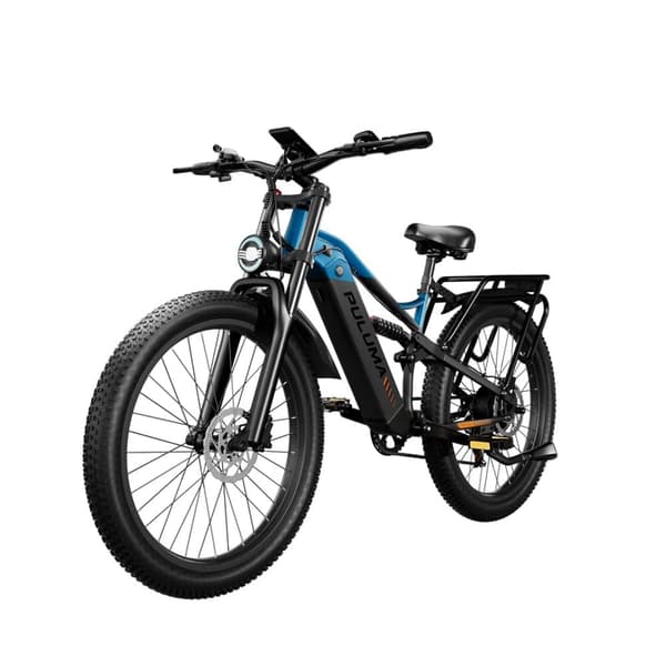 PULUMA PE86 elcykel 500W, 48V20AH batteri, räckvidd på 70-150km, 26 "* 3.0 terrängdäck, Shimano 7-växlad, Momentsensorer, LCD-skärm
