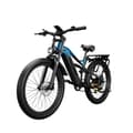 Miniatyrbillede 1 af 11: PULUMA PE86 elcykel 500W, 48V20AH batteri, rækkevidde på 70-150 km, 26"*3.0 terrængående dæk, Shimano 7-trins, momentsensorer, LCD-skærm