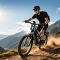 Miniatyrbillede 11 af 11: PULUMA PE86 elcykel 500W, 48V20AH batteri, rækkevidde på 70-150 km, 26"*3.0 terrængående dæk, Shimano 7-trins, hydrauliske bremser, LCD-skærm