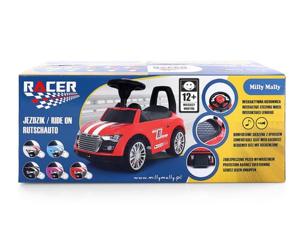 Milly Mally Racer Svart Fordon