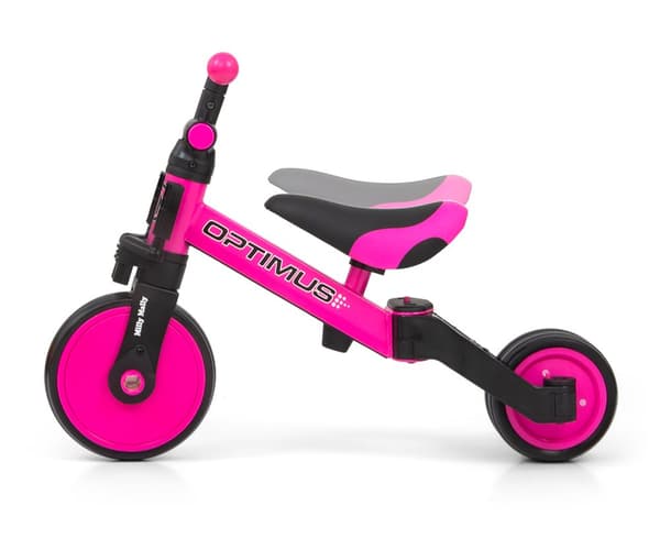 Milly Mally 3-i-1-cykel Optimus Rosa