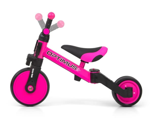 Milly Mally 3-i-1-cykel Optimus Rosa