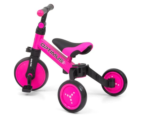 Milly Mally 3-i-1-cykel Optimus Rosa