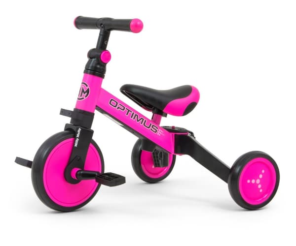 Milly Mally 3-i-1-cykel Optimus Rosa