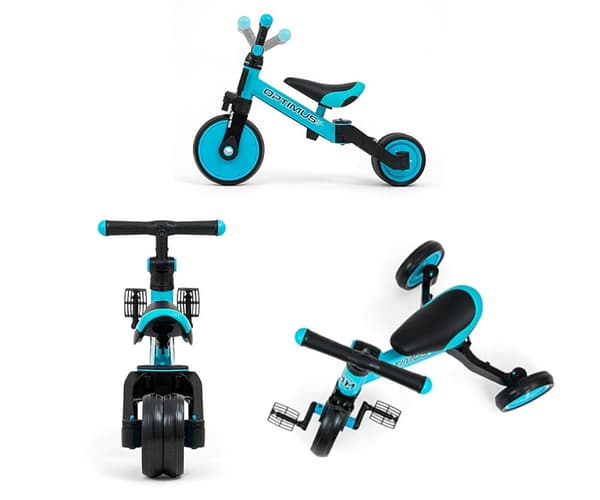 Milly Mally cykel 3-i-1 Optimus blå